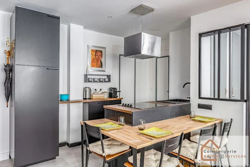 Evasion Urbaine - Confort Moderne Pour 4 Voyageurs Lyon Frankrike
